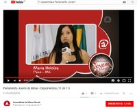 TV Assembleia de BH divulga depoimentos de alunos painenses