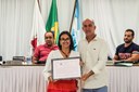 Câmara de Pains homenageia escritora Vagna Almeida