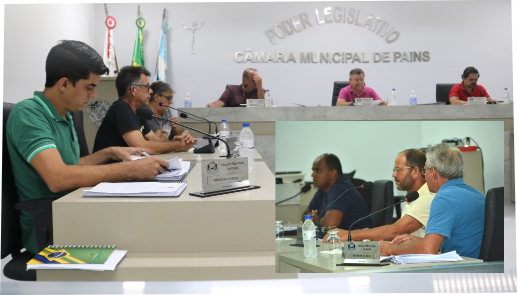 Serviço de Inspeção Sanitária  (SIM), Consórcio Intermunicipal (CICANASTRA), Programa de Recuperação Fiscal (REFIM), Quadro de servidores do SAAE e Galeria de fotos dos ex-presidentes da Câmara Municipal de Pains são pautas de reunião.